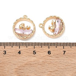 Alloy Glass Pendants&nbsp;FIND-B061-05G-A