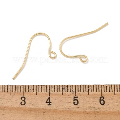 Brass Earring Hooks&nbsp;KK-H503-28G