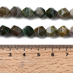 Natural Indian Agate Beads Strands&nbsp;G-Z119-A29-02