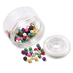 DIY Essential Oil Gemstone Bracelet Making Kit&nbsp;DIY-YW0005-96