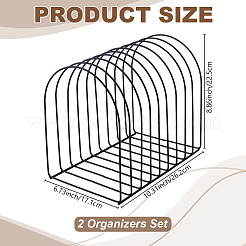 Iron Desktop Hat Storage Rack&nbsp;ODIS-WH0099-191B