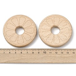 Natural Beech Wood Linking Rings&nbsp;WOOD-I017-12