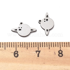 201 Stainless Steel Charms&nbsp;STAS-V001-17