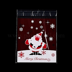 Christmas Theme Plastic Bakeware Bag&nbsp;OPP-Q004-03D