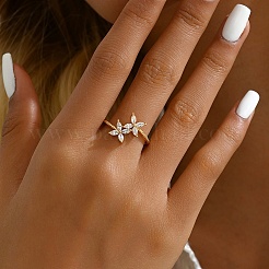Flower Design Ladies Ring for Daily Wear&nbsp;EU5480-5