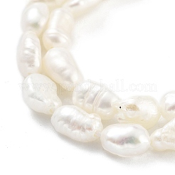 Natural Keshi Pearl Cultured Freshwater Pearl Beads Strands&nbsp;PEAR-P062-33