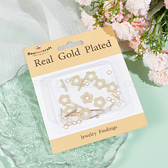 10Pcs Brass Toggle Clasps&nbsp;KK-BBC0013-28