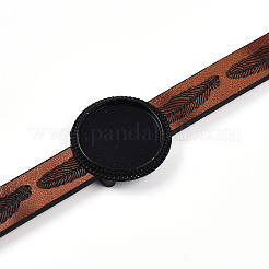 PU Leather Cord Bracelet Making&nbsp;MAK-TAC0002-04EB-04