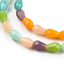 Opaque Solid Color Glass Beads Strands&nbsp;GLAA-N052-02-A13