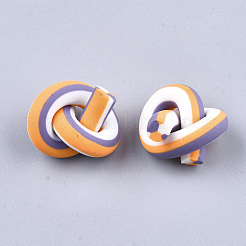Handmade Polymer Clay Beads&nbsp;CLAY-S092-14B