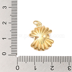 Rack Plating Brass Glass Imitation Pearl Pendants&nbsp;KK-B092-01G