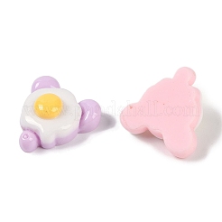 Macaron Color Egg Theme Opaque Resin Decoden Cabochons&nbsp;CRES-M036-10E
