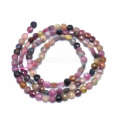 Natural Multicolor Tourmaline Beads Strands&nbsp;G-E530-07H