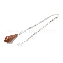 Synthetic Goldstone Cone Pointed Dowsing Pendulums&nbsp;G-A249-02S-06