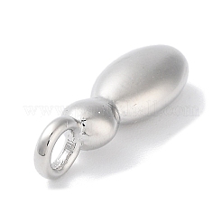 Rack Plating Brass Balloon Letter Pendants&nbsp;KK-C050-01P-I