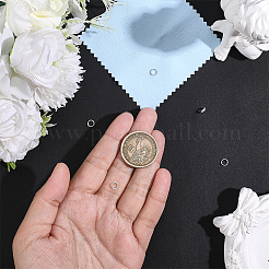 5Pcs 925 Sterling Silver Split Jump Rings&nbsp;STER-BBC0009-45A