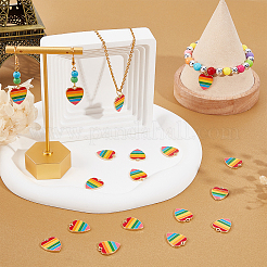 30Pcs Alloy Enamel Pendants&nbsp;ENAM-SC0002-86