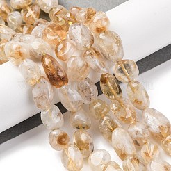 Natural Citrine(Heated) Beads Strands&nbsp;G-G146-A10-02