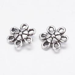 Tibetan Style Alloy Flower Pendants&nbsp;X-LF1006Y
