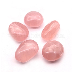 Natural Rose Quartz Oval Palm Stone Reiki Polished Healing Pocket Worry Stone&nbsp;PW-WG2D7C1-01