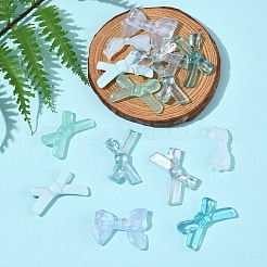 70Pcs 7 Styles Opaque & Transparent Acrylic Beads&nbsp;MACR-FS0002-13