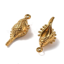 304 Stainless Steel Pendants&nbsp;STAS-D373-02G