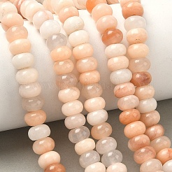 Natural Pink Aventurine Bead Strands&nbsp;G-R408-5x8-08