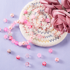 200Pcs 10 Styles DIY Glass Round Beads Sets&nbsp;DIY-CJ0001-95