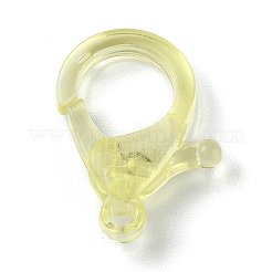 Transparent Plastic Lobster CLaw Clasps&nbsp;KY-H005-A01