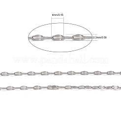 Tarnish Resistant 304 Stainless Steel Cable Chains&nbsp;CHS-K001-80