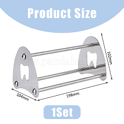 304 Stainless Steel Dental Orthodontic Pliers Holder&nbsp;AJEW-WH0505-64P