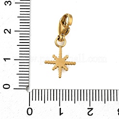 Star 304 Stainless Steel Pendant Decorations&nbsp;STAS-R159-36G