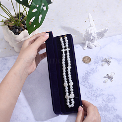 Velvet Necklace Gift Storage Boxes&nbsp;CON-BBC0001-30A