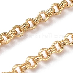 Soldered Brass Rolo Chains&nbsp;CHC-G005-22G