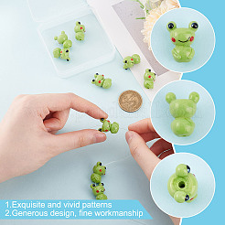 10Pcs Handmade Lampwork Beads&nbsp;LAMP-GO0001-17