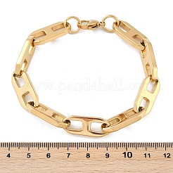 304 Stainless Steel Mariner Link Chain Bracelets for Women Men&nbsp;BJEW-F488-32G