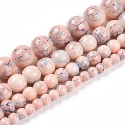 Baking Paint Glass Beads&nbsp;X1-DGLA-N003-8mm-C02