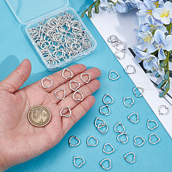 120Pcs Tibetan Style Heart Bead Frame&nbsp;FIND-ME0002-38