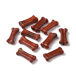 Natural Mixed Gemstone Dog Bone Shape Sculptures&nbsp;DJEW-G033-01A