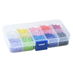 100G 10 Style 11/0 Glass Seed Beads&nbsp;SEED-YW0002-41