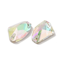 Iridescent Axe Shape Sew on Rhinestone&nbsp;RGLA-C001-01D-001PH