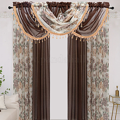 Curtain Plastic Beaded Fringe Trim&nbsp;OCOR-ME0001-23B