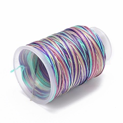 5 Rolls 12-Ply Segment Dyed Polyester Cords&nbsp;WCOR-P001-01B-024