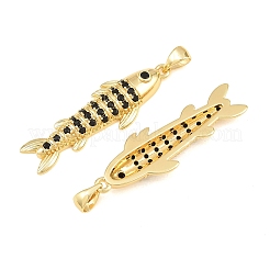 Brass Micro Pave Cubic Zirconia Pendants&nbsp;CU-CBAB3AD-10G-04