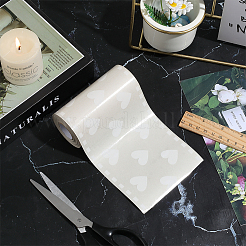 PVC Waterproof Self-adhesive Lace Flower Stickers for Glass Window Decoration&nbsp;DIY-WH20002-636B