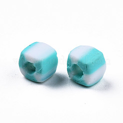Handmade Polymer Clay Beads Strands&nbsp;CLAY-N010-074-03