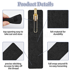 30Pcs 2 Colors Felt Pen Holder&nbsp;ABAG-FH0001-13