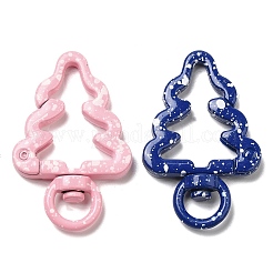 Alloy Enamel Swivel Clasps&nbsp;PALLOY-F304-01M