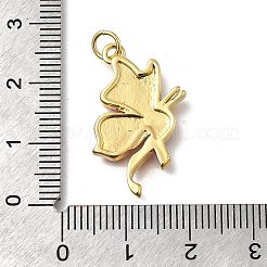 October Breast Cancer Pink Awareness Ribbon Brass Enamel Pendants&nbsp;LS-KK-S517-04D-D