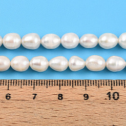 Natural Cultured Freshwater Pearl Beads Strands&nbsp;PEAR-N012-06Y